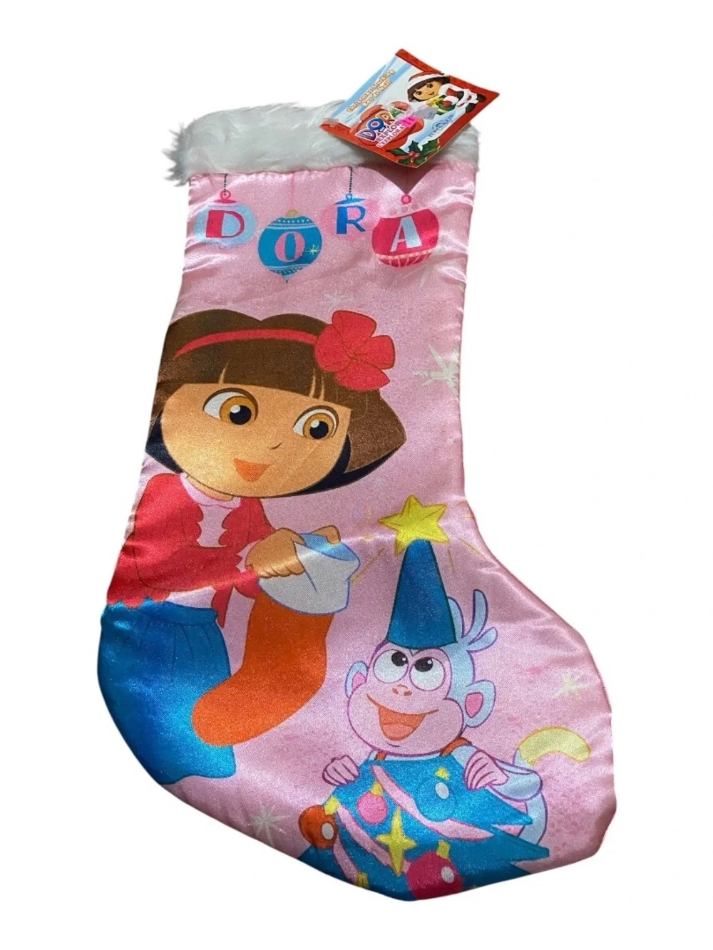 Nickelodeon Kurt S Adler Dora the Explorer 16” Christmas Stocking 2013